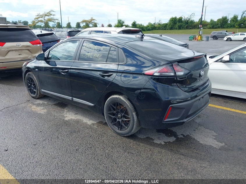 Vin: kmhc75lj7lu072848, lot: 3099529, hyundai ioniq electric preferred 20203