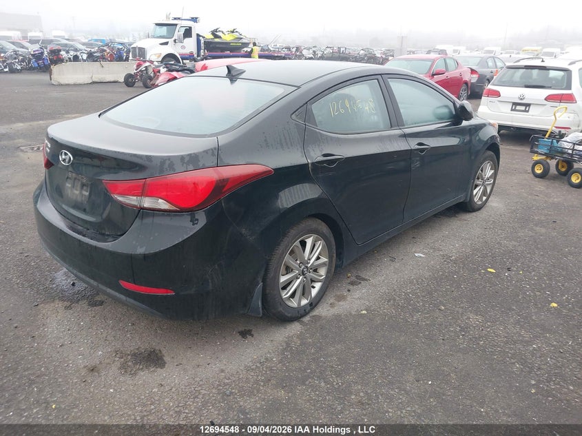 Vin: kmhdh4ae5gu528336, lot: 3099530, hyundai elantra sport appearance 20164