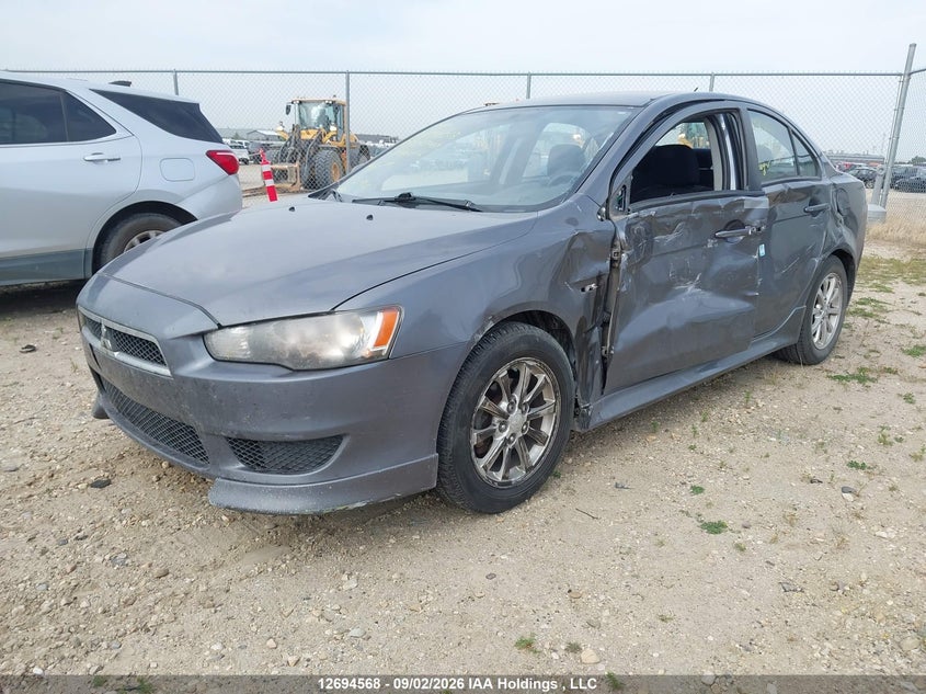 2011 Mitsubishi Lancer Es/Es Sport, Левый бок, IAAI, VIN JA32U2FUXBU610940 — фото 2