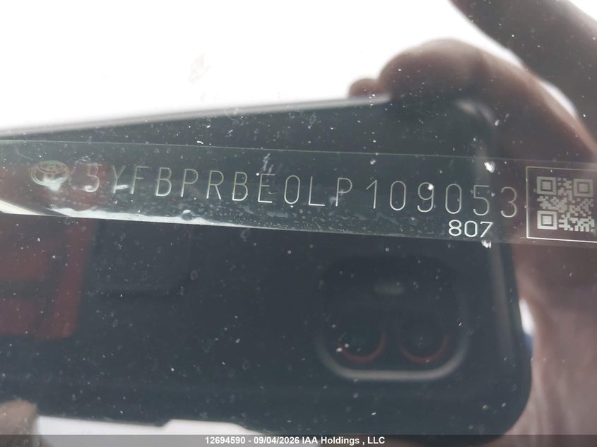 2020 TOYOTA COROLLA SEDAN 1.8L I-4 DOHC, VVT, REGULAR , 139HP