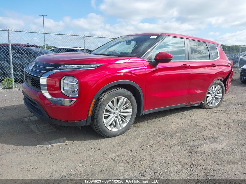 Vin: ja4j4ta87pz602389, lot: 3099613, mitsubishi outlander es 20232