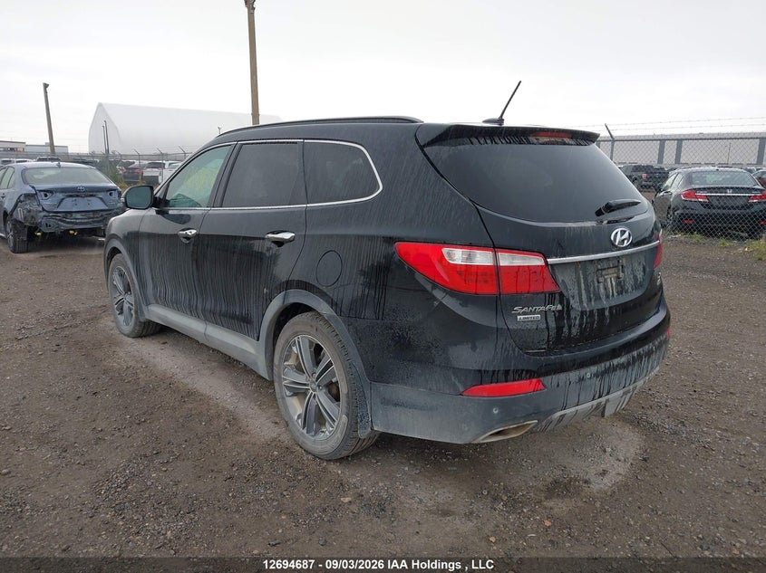 Vin: km8sndhf1fu101880, lot: 3099671, hyundai santa fe gls/limited 20153
