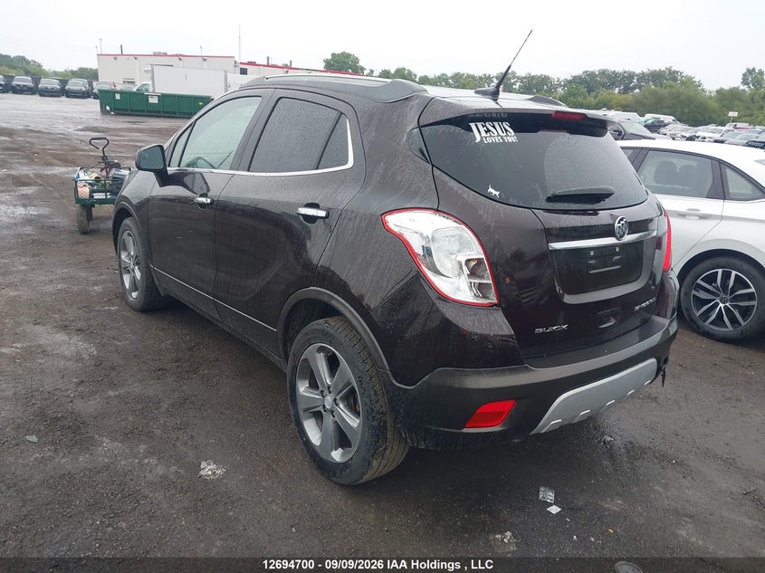 Vin: kl4cjcsb6db191051, lot: 3099684, buick encore 20133