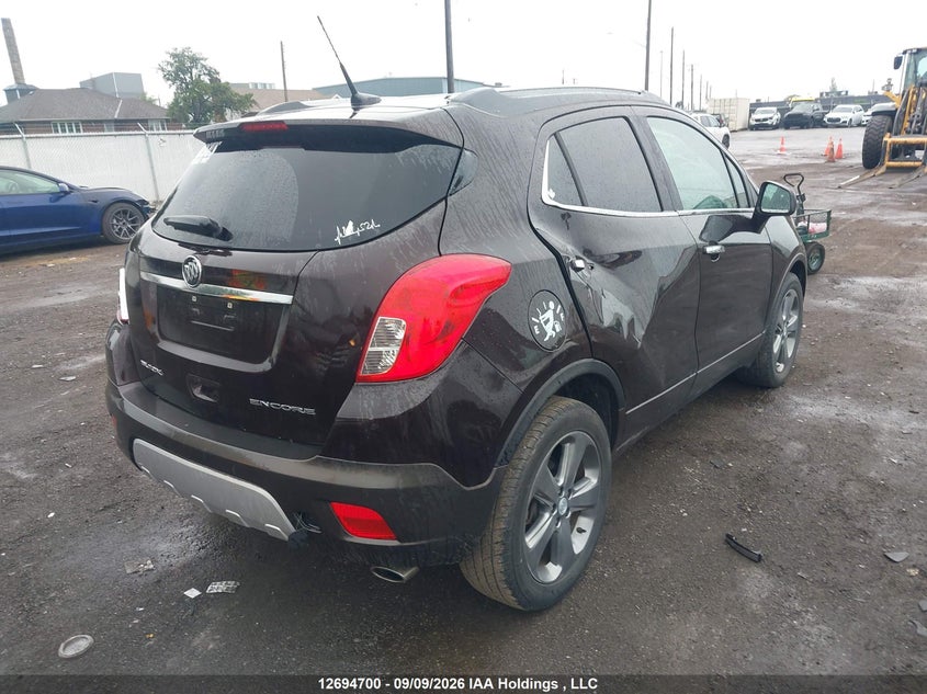 Vin: kl4cjcsb6db191051, lot: 3099684, buick encore 20134