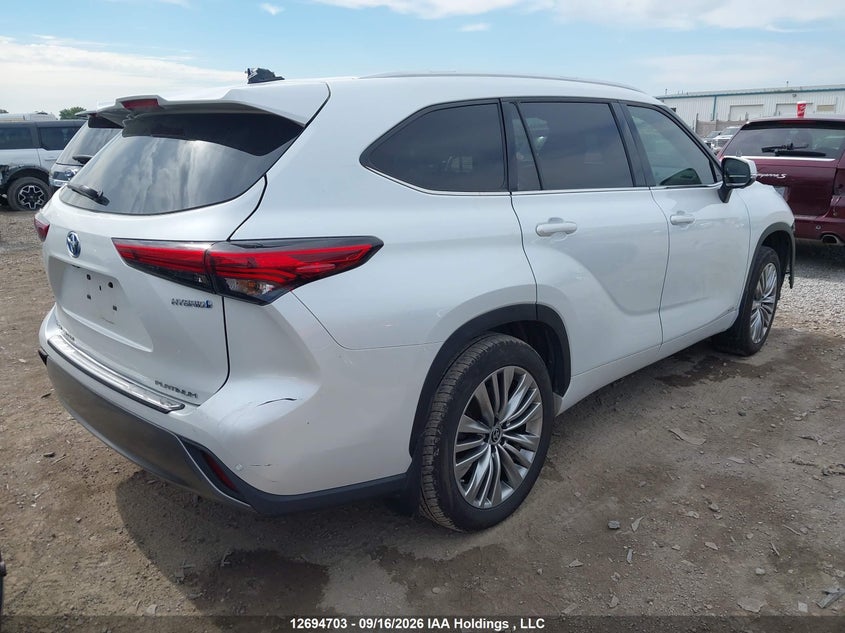 Vin: 5tdebrch7ps575709, lot: 3099687, toyota highlander 20234