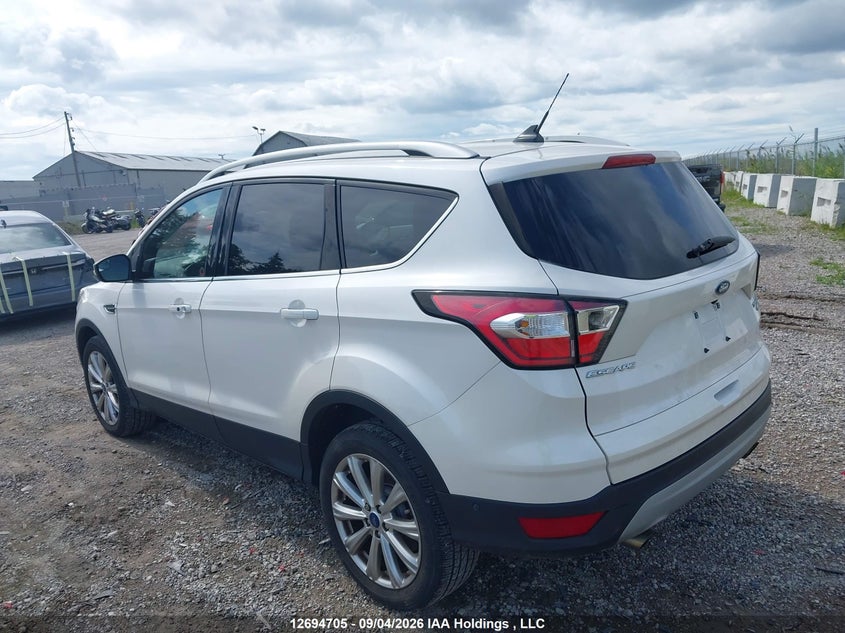 Vin: 1fmcu9j90jub78192, lot: 3099689, ford escape titanium 20183