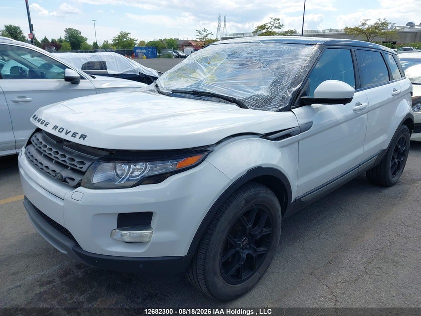 2014 Land Rover Range Rover Evoque, Удар спереди, IAAI, VIN SALVR2BG4EH893504 — фото 2