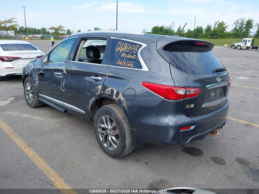 Vin: 5n1al0mm6dc319380, lot: 3099720, infiniti jx35 20133