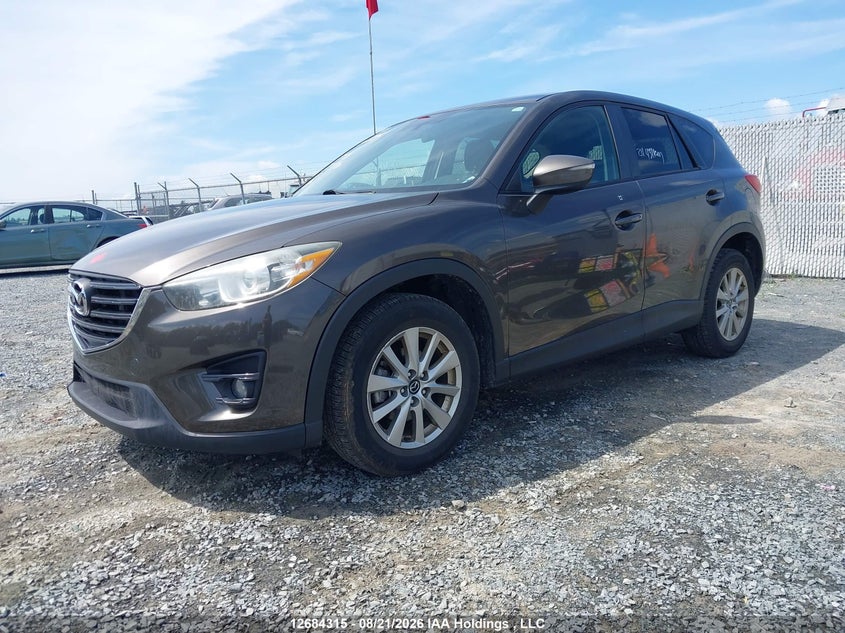 2016 Mazda CX-5, Правый перёд, IAAI, VIN JM3KE4CY2G0673926 — фото 2