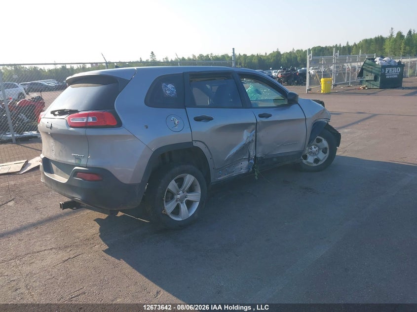Vin: 1c4pjlab1gw128378, lot: 3099751, jeep cherokee sport 20164