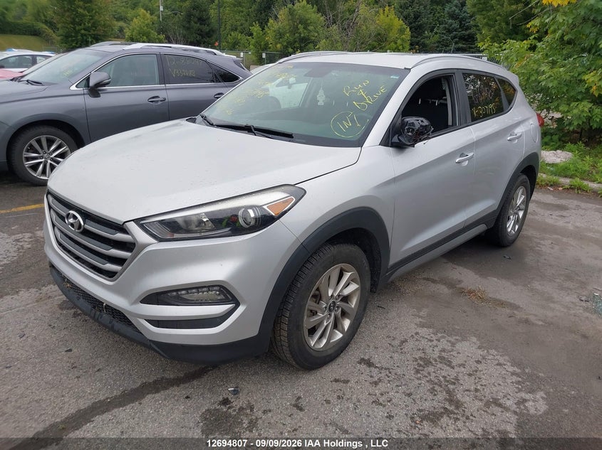 2017 Hyundai Tucson, Лівий бік, IAAI, VIN KM8J33A49HU307195 — фото 2