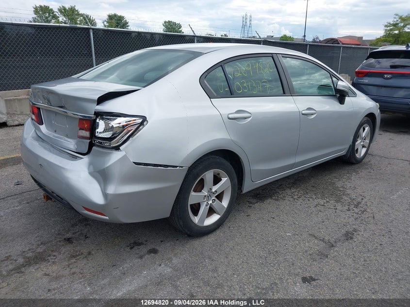 Vin: 2hgfb2f44eh031377, lot: 3099832, honda civic lx 20144