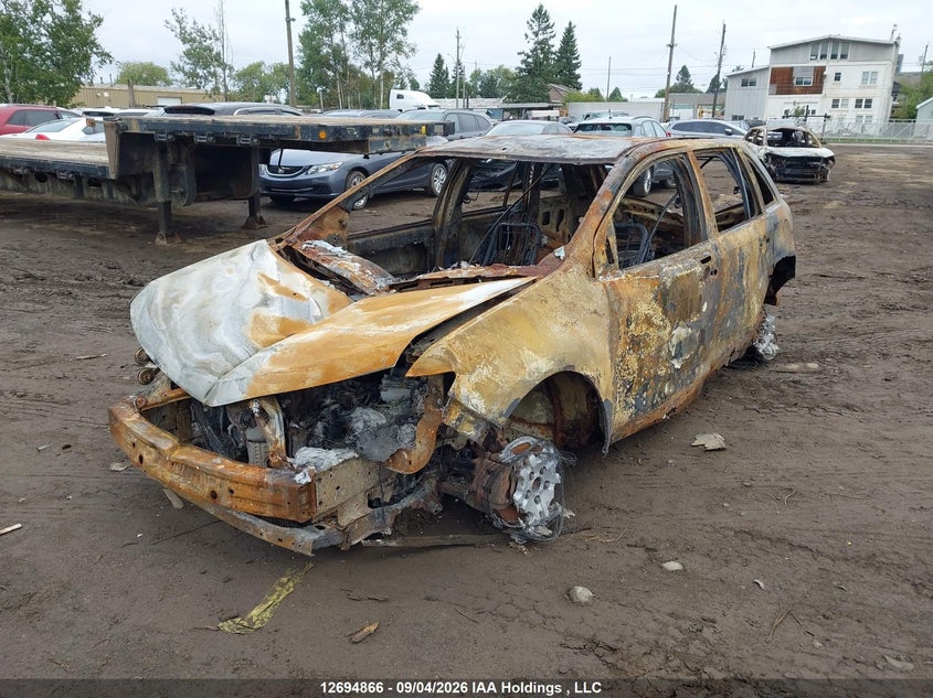 2007 Ford Edge, Повністю згоріле, IAAI, VIN 2FMDK48C87BB04581 — фото 2