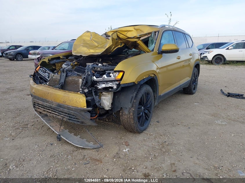 2018 Volkswagen Atlas, Front, IAAI, VIN 1V2MR2CA9JC511387 — photo 2