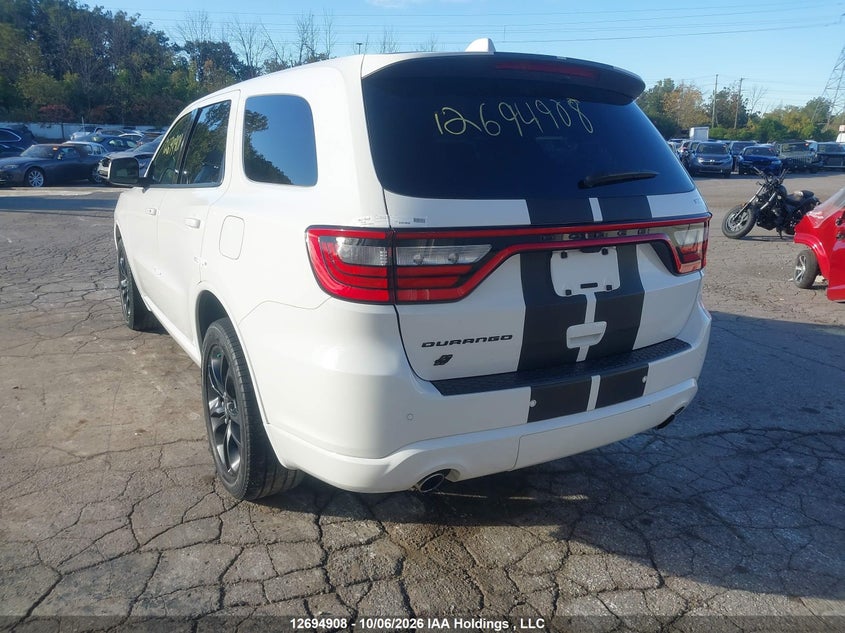 Vin: 1c4rdjdg5nc104613, lot: 3099920, dodge durango gt 20223
