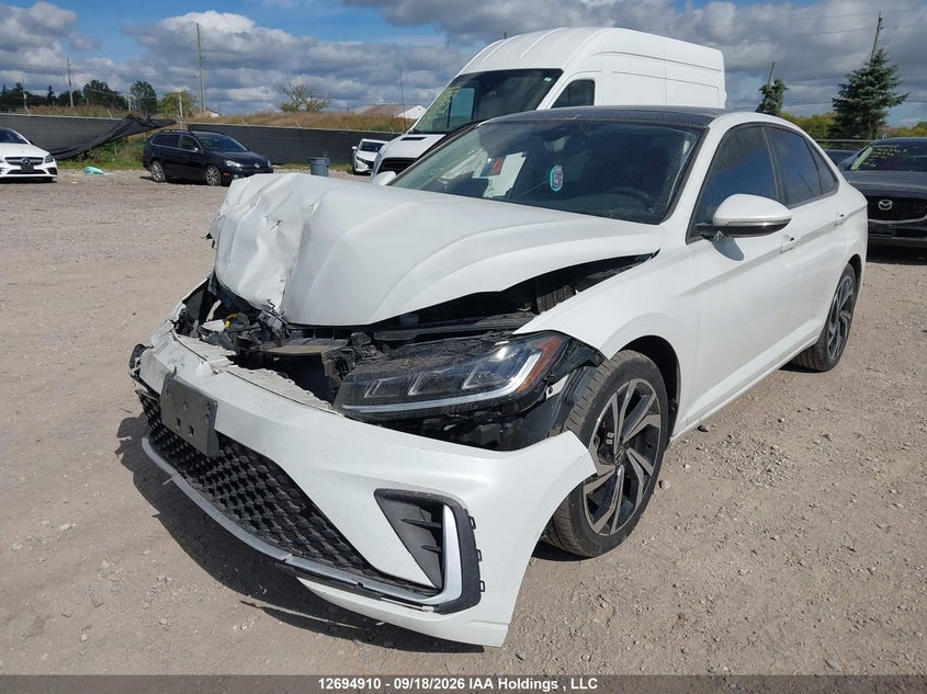 Vin: 3vwgx7bu4sm025452, lot: 3099922, volkswagen jetta highline 20252