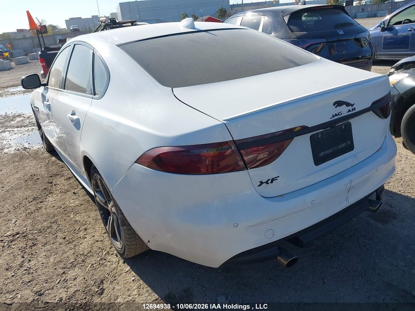 Vin: sajbl4fx7jcy70289, lot: 3099950, jaguar xf 20183