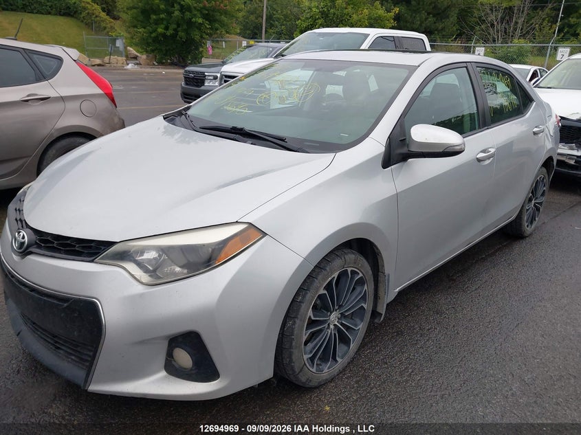 Vin: 2t1burhe1ec048640, lot: 3099981, toyota corolla s 20142