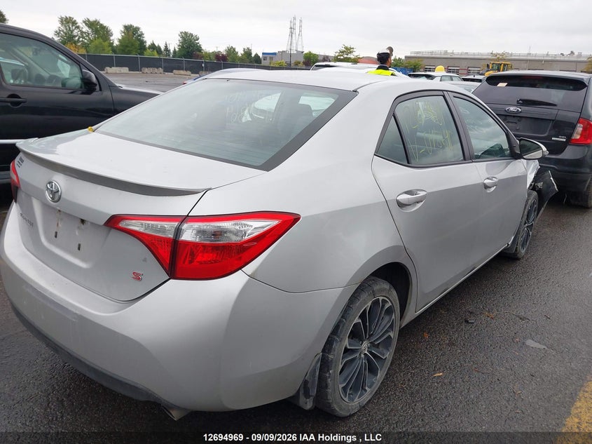 Vin: 2t1burhe1ec048640, lot: 3099981, toyota corolla s 20144