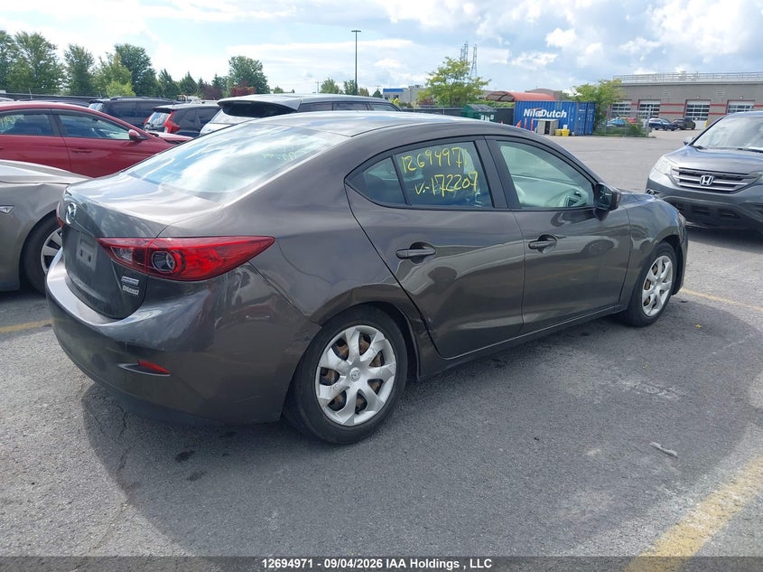Vin: 3mzbm1u76fm172207, lot: 3099983, mazda mazda3 gx 20154