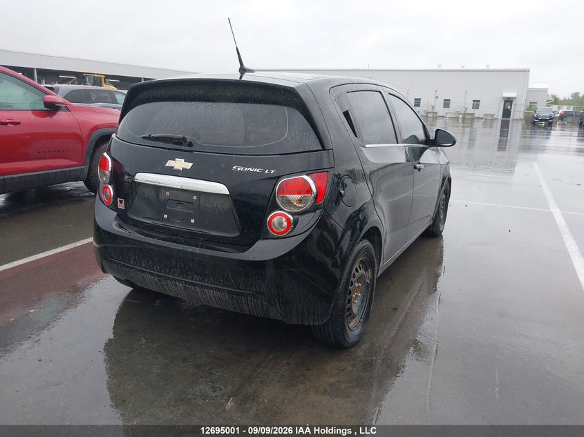 Vin: 1g1jc6sh2c4209778, lot: 3100013, chevrolet sonic lt 20124