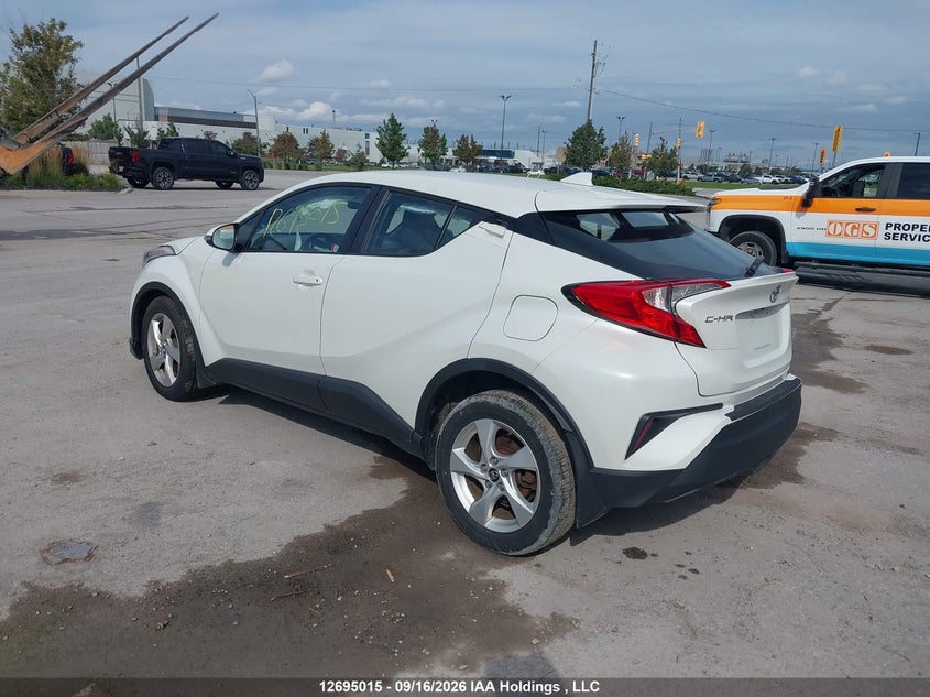Vin: nmtkhmbx3jr061018, lot: 3100027, toyota c-hr xle 20183