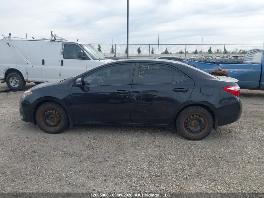 2014 TOYOTA COROLLA SEDAN 1.8L I-4 DOHC, VVT, REGULAR , 132HP