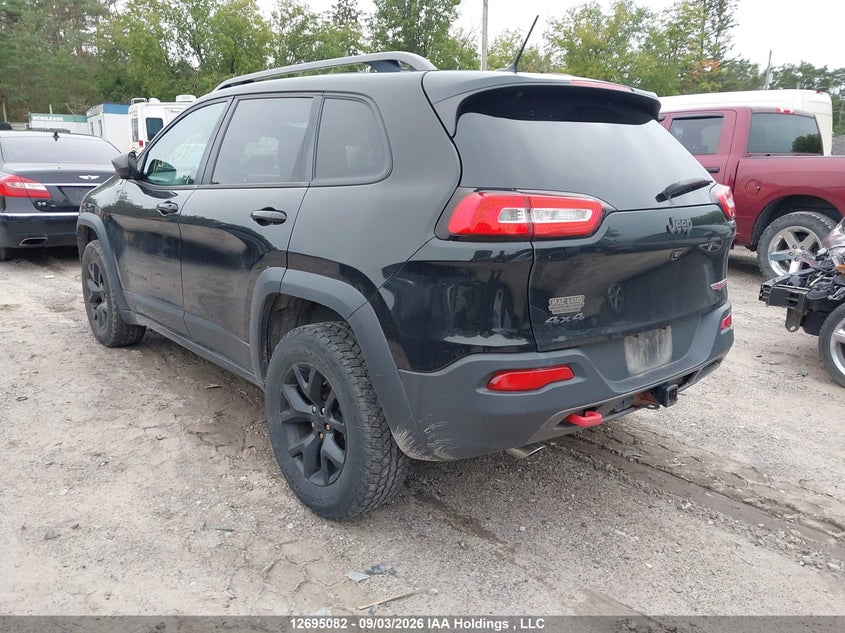 Vin: 1c4pjmbs6fw618608, lot: 3100094, jeep cherokee trailhawk 20153