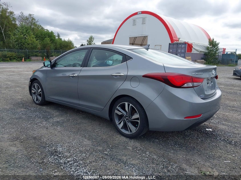 Vin: kmhdh4ah3fu450468, lot: 3100100, hyundai elantra limited 20153
