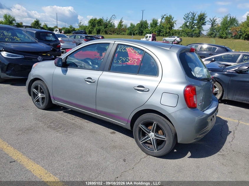 Vin: 3n1ck3cp2fl243213, lot: 3100115, nissan micra s/sr/sv 20153