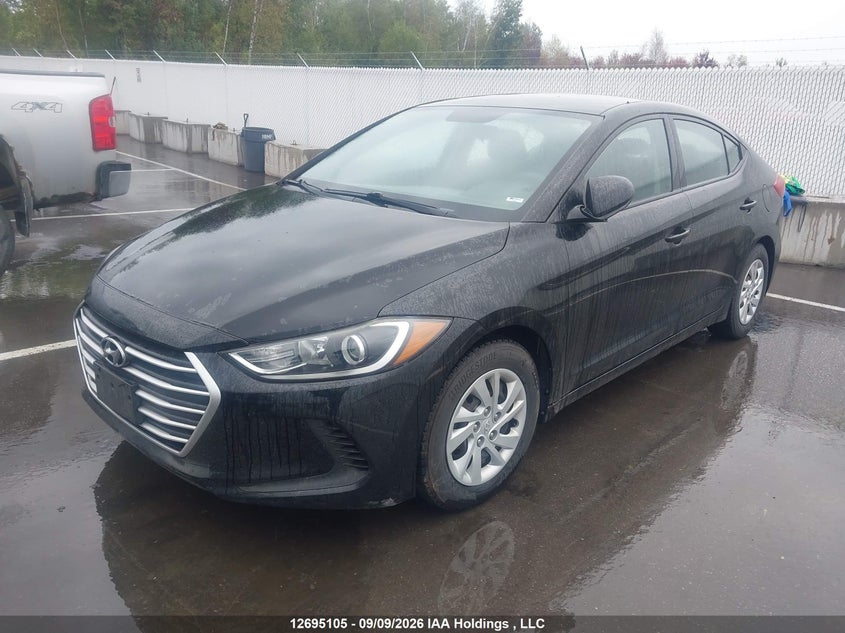 Vin: 5npd74lfxhh058944, lot: 3100118, hyundai elantra le 20172
