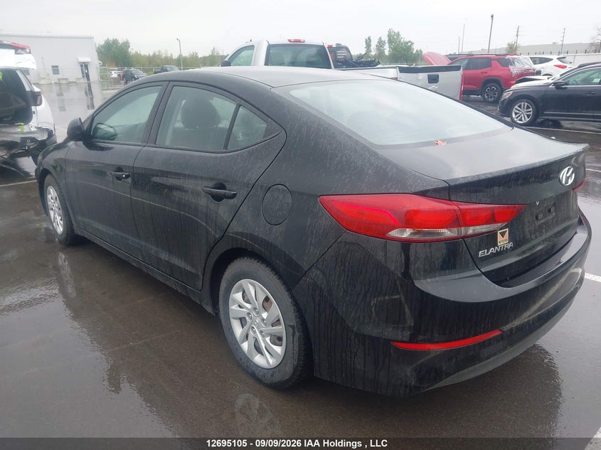 Vin: 5npd74lfxhh058944, lot: 3100118, hyundai elantra le 20173