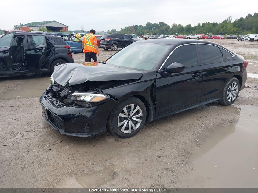 Vin: 2hgfe2f29sh107628, lot: 3100144, honda civic 20252