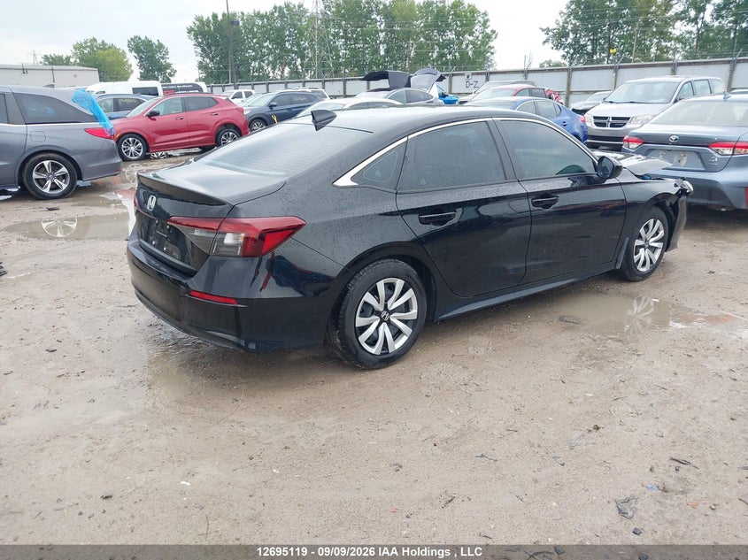 Vin: 2hgfe2f29sh107628, lot: 3100144, honda civic 20254