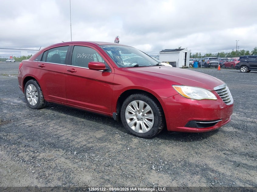 2012 Chrysler 200, Charity, IAAI, VIN 1C3CCBAB0CN187283