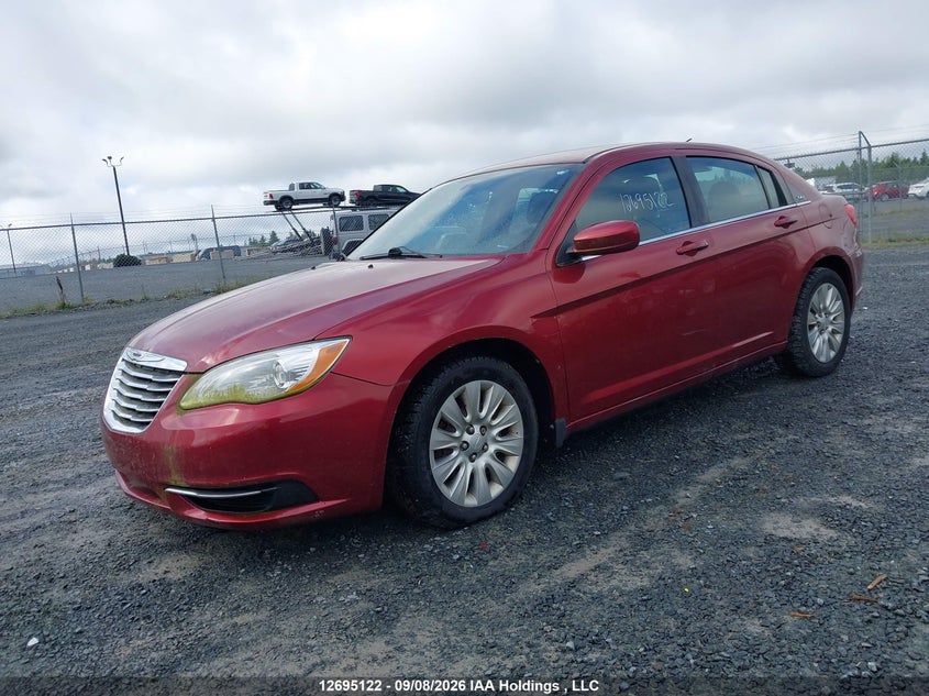 2012 Chrysler 200, Благотворительность, IAAI, VIN 1C3CCBAB0CN187283 — фото 2