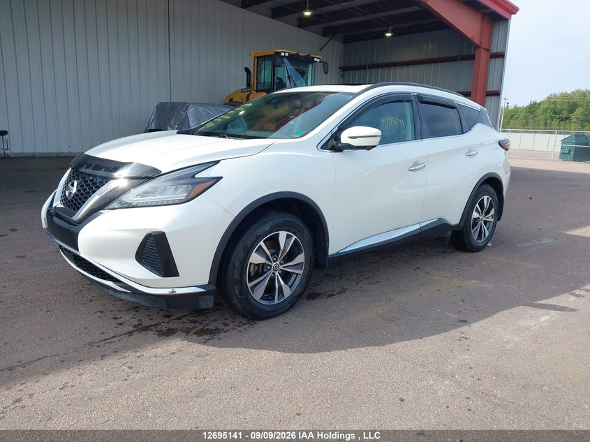 Vin: 5n1az2bs6ln145244, lot: 3100167, nissan murano sv 20202