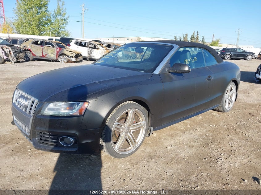 2011 Audi S5, Ходова, IAAI, VIN WAULGBFH5BN012925 — фото 2