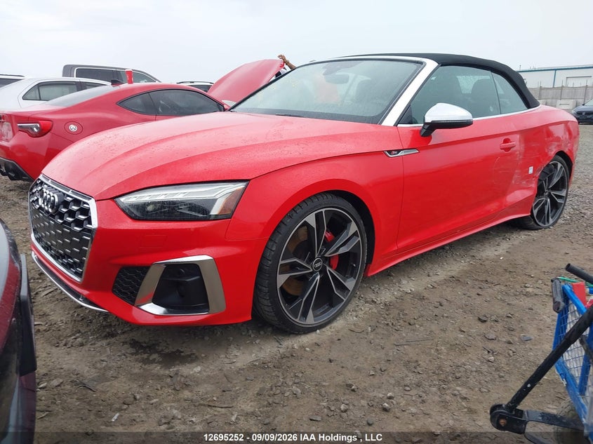 Vin: wauy4gf5xmn005991, lot: 3100279, audi s5 20212