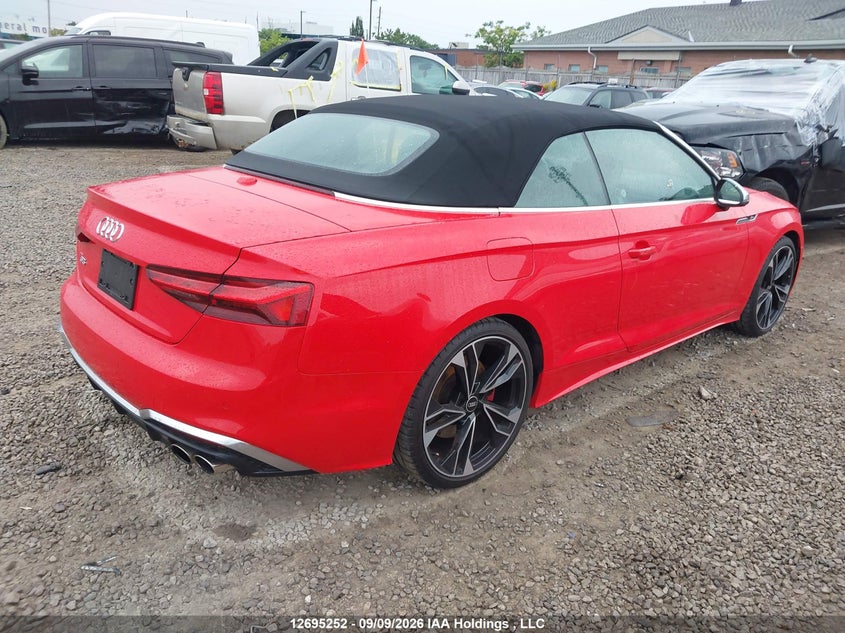 Vin: wauy4gf5xmn005991, lot: 3100279, audi s5 20214
