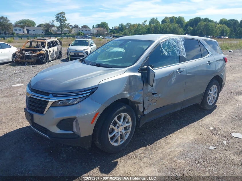 Vin: 3gnaxueg2pl142514, lot: 3100284, chevrolet equinox lt 20232