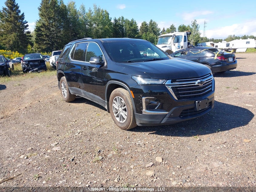 2023 Chevrolet Traverse Lt Cloth, Удар сзади, IAAI, VIN 1GNEVGKW0PJ344005