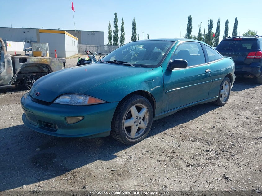 1999 Chevrolet Cavalier, Left Side, IAAI, VIN 1G1JF12T0X7125347 — photo 2
