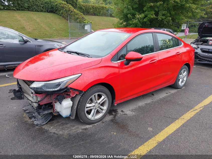 Vin: 3g1be5sm8hs550339, lot: 3100306, chevrolet cruze lt auto 20172