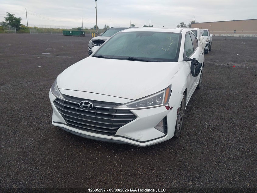 Vin: kmhd84lf4lu917114, lot: 3100325, hyundai elantra ultimate 20202