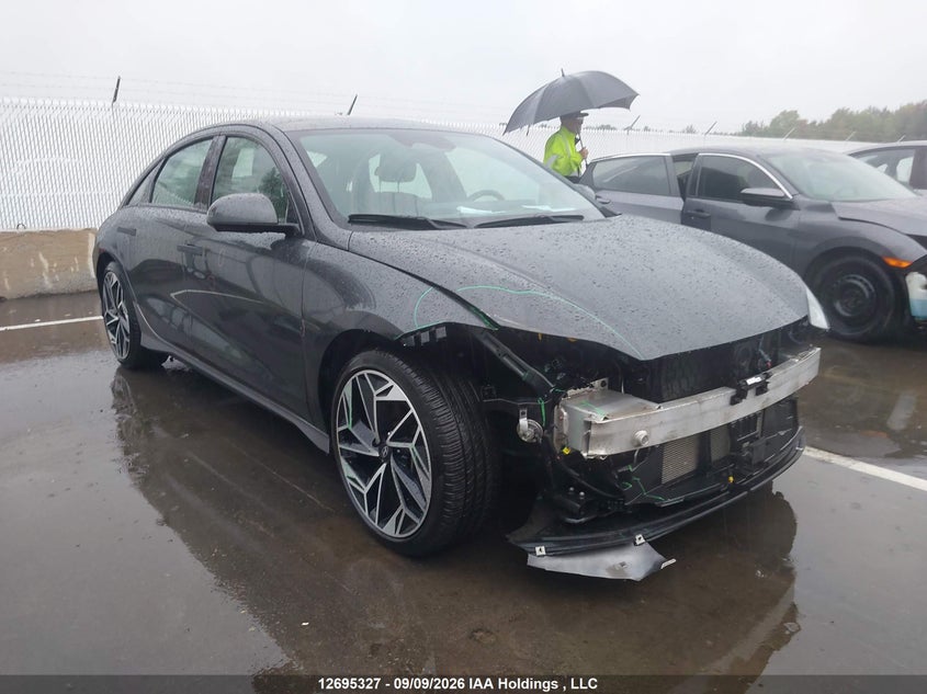 Vin: kmhm54ac7ra078815, lot: 3100355, hyundai ioniq 6 preferred long range with ultimate package 2024 img_1