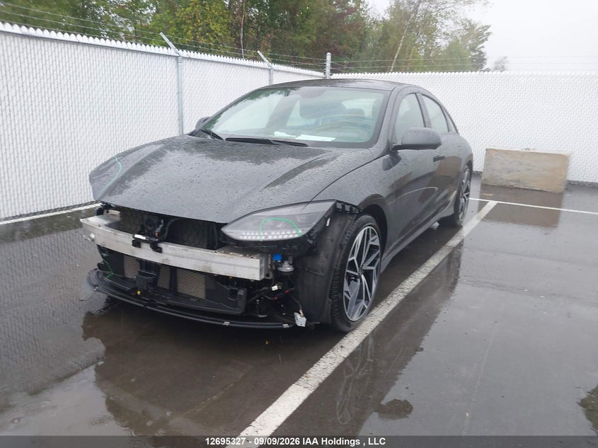 Vin: kmhm54ac7ra078815, lot: 3100355, hyundai ioniq 6 preferred long range with ultimate package 20242