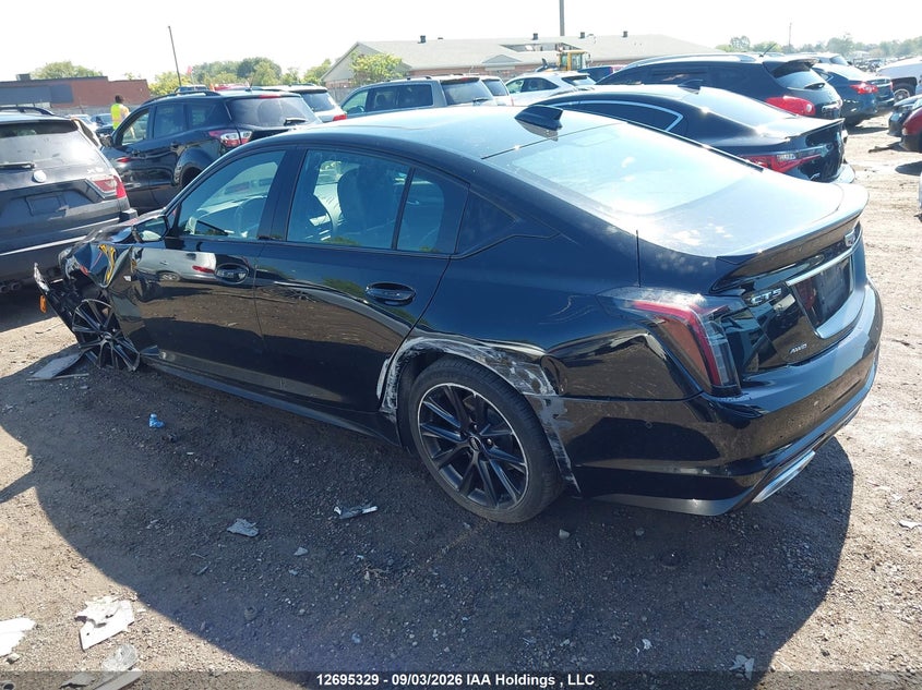 Vin: 1g6du5rk4s0114998, lot: 3100357, cadillac ct5 sport 20253