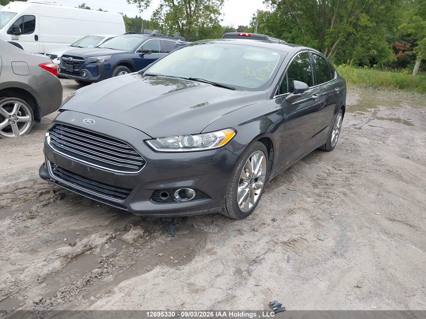 2015 Ford Fusion, Удар спереду, IAAI, VIN 3FA6P0D96FR298373 — фото 2