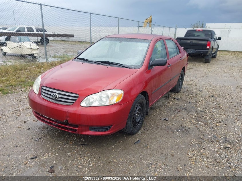 2003 TOYOTA COROLLA SEDAN 1.8L I-4 DOHC, VVT, REGULAR , 130HP